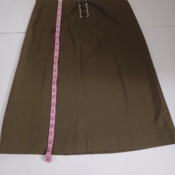 J.CREW WOMEN'S WOOL CASHMERE BLEND SKIRT - Picture 4 of 8